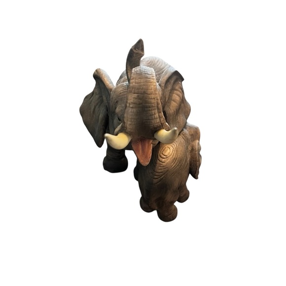 Elephant Family Andrea by Sadek 2992 Mother and Baby Trunk Up Precious - Picture 3 of 13